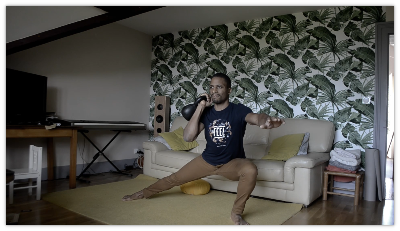 Side squat 2